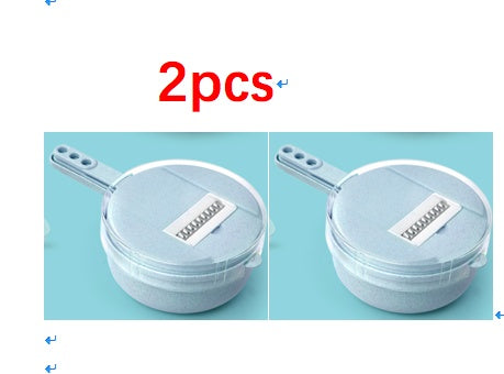 Professional 8-in-1 Mandoline Slicer Set - Stainless Steel Vegetable Cutter