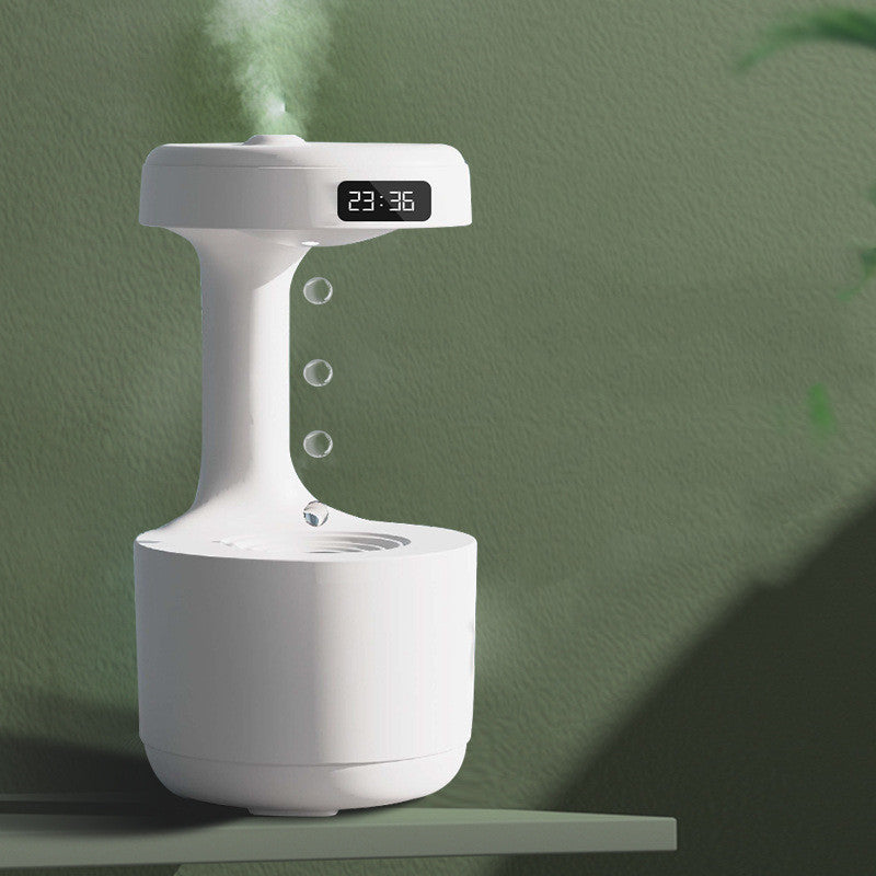 Anti-Gravity Humidifier with Aroma Diffuser | Smart LED Display & Ultra-Quiet Operation