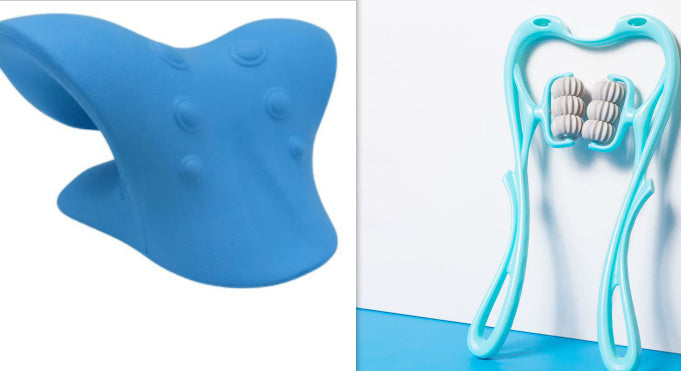Luxury 6-Roller Neck & Body Massager – Deep Tissue Manual Therapy