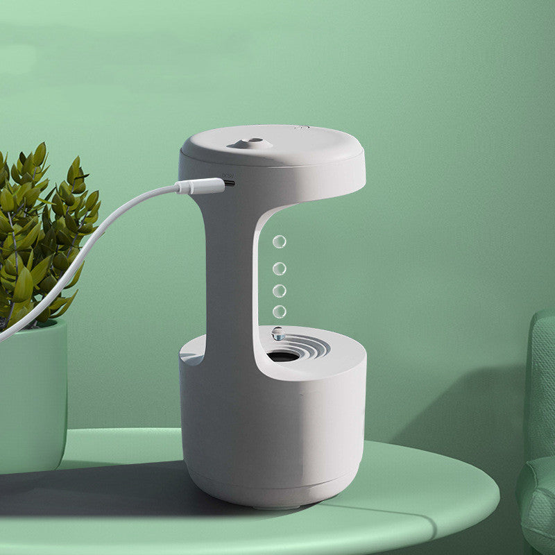 Anti-Gravity Humidifier with Aroma Diffuser | Smart LED Display & Ultra-Quiet Operation