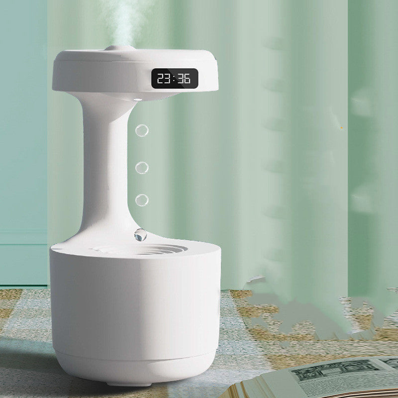 Anti-Gravity Humidifier with Aroma Diffuser | Smart LED Display & Ultra-Quiet Operation