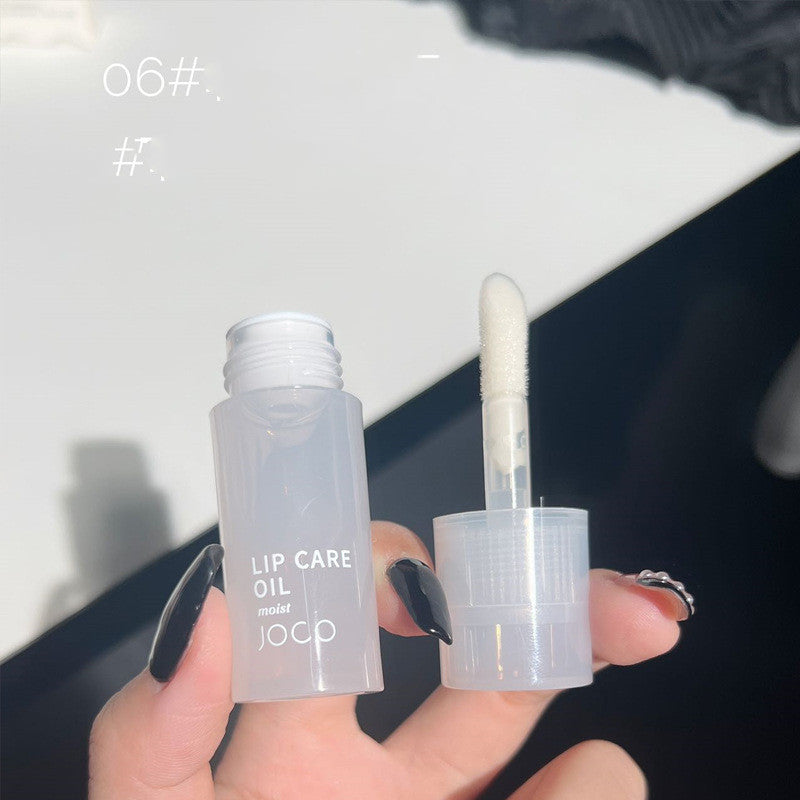 Luxury Lip Care Oil - 6-in-1 Moisturizing Lip Gloss & Balm - Hydrating Transparent Lip Treatment