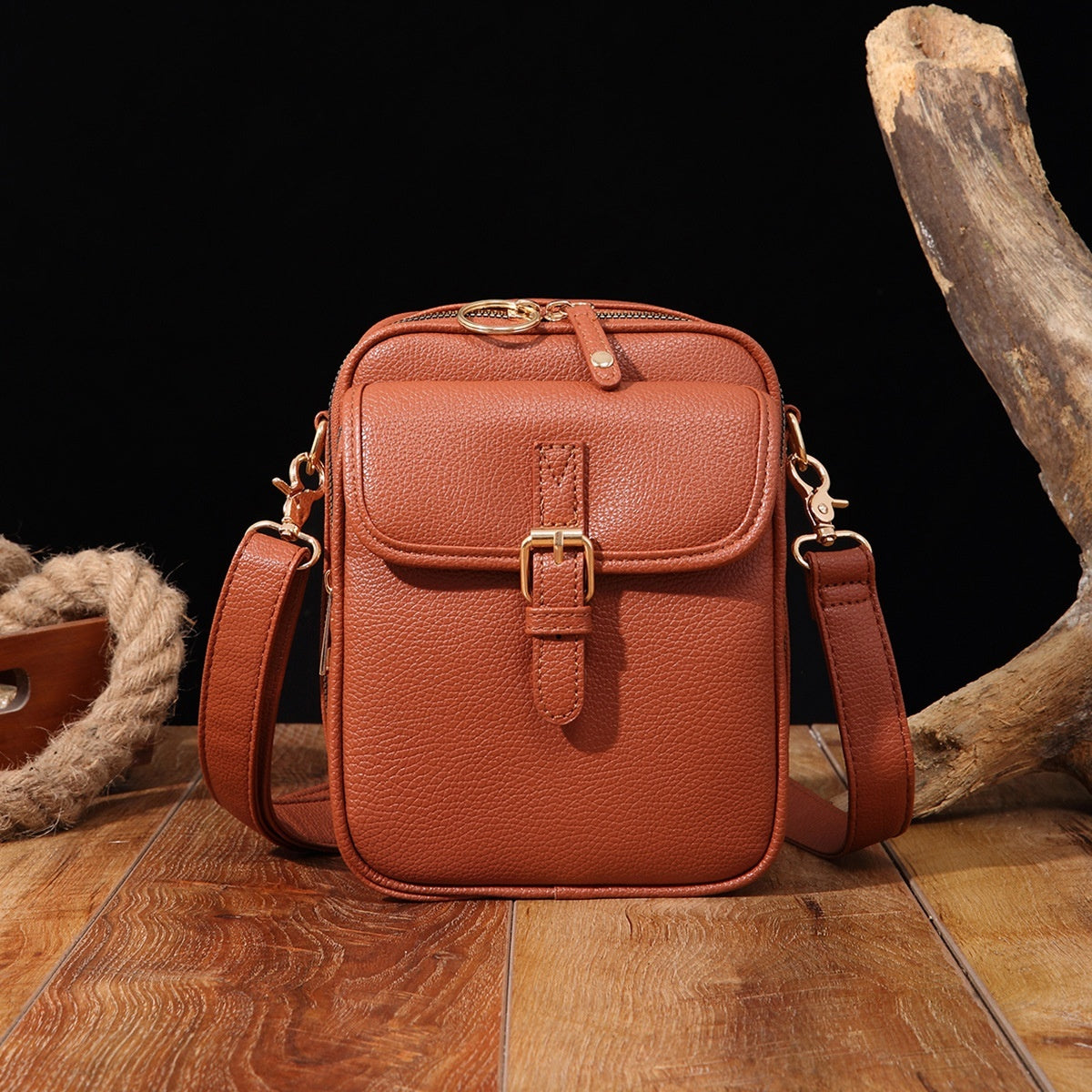 Vintage Unisex Messenger Bag – Large Capacity Retro Backpack
