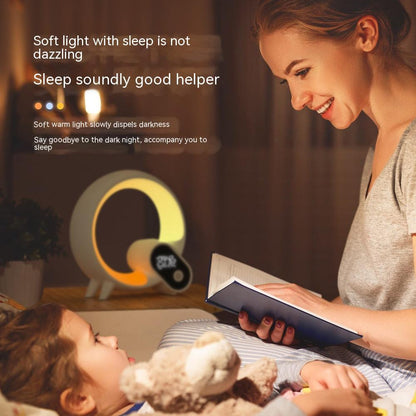 Luxury Sunrise Alarm Clock with Bluetooth & Mood Lighting - Smart Wake-Up Light