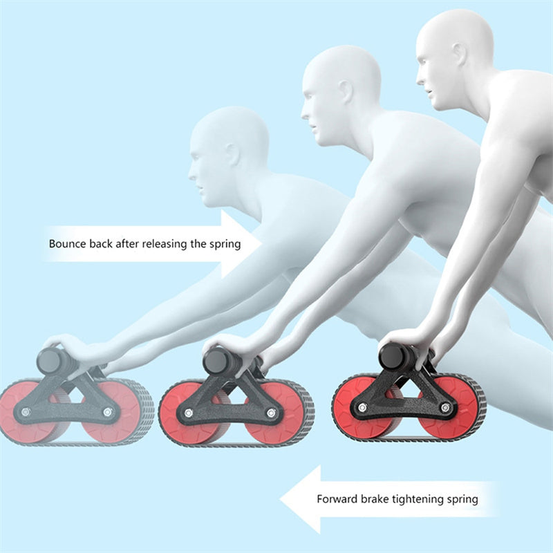 Automatic Rebound Ab Roller Wheel – Premium Core Trainer for Home Fitness & Waist Sculpting