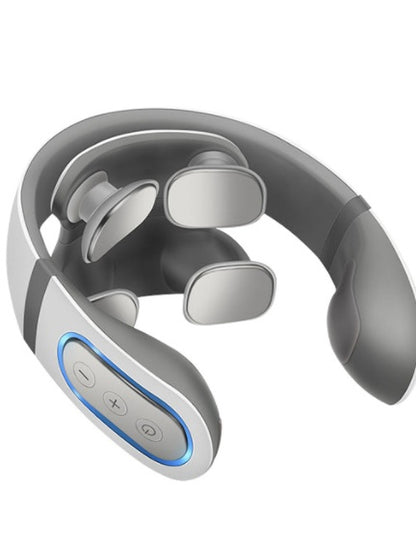 Luxury 4D Shiatsu Neck Massager - Wireless Cervical Massage with Heat Therapy