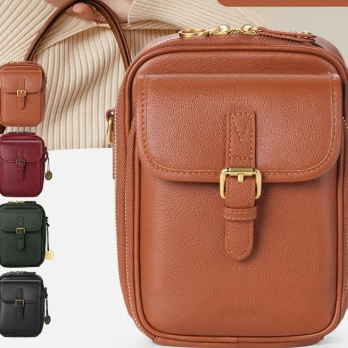 Vintage Unisex Messenger Bag – Large Capacity Retro Backpack