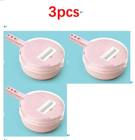 Professional 8-in-1 Mandoline Slicer Set - Stainless Steel Vegetable Cutter