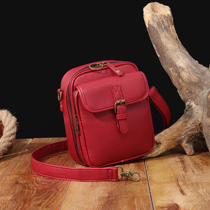 Vintage Unisex Messenger Bag – Large Capacity Retro Backpack