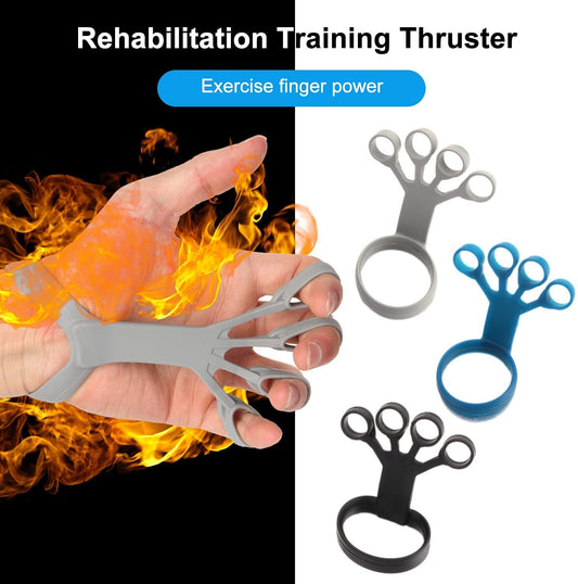 Premium Silicone Finger Strengthener – Hand Therapy Grip Trainer for Rehab & Pain Relief
