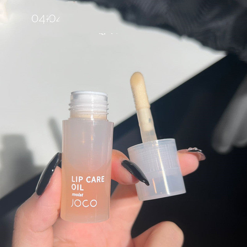 Luxury Lip Care Oil - 6-in-1 Moisturizing Lip Gloss & Balm - Hydrating Transparent Lip Treatment