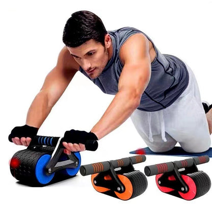 Automatic Rebound Ab Roller Wheel – Premium Core Trainer for Home Fitness & Waist Sculpting
