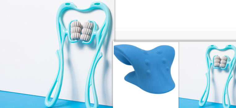 Luxury 6-Roller Neck & Body Massager – Deep Tissue Manual Therapy