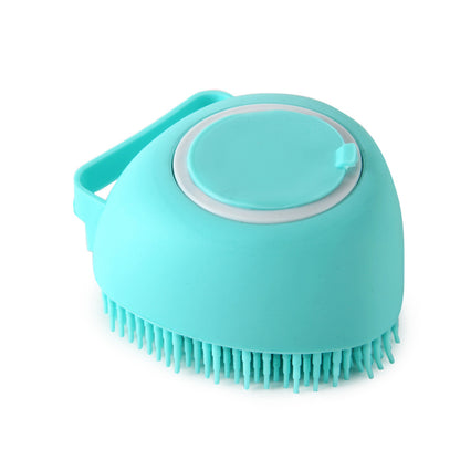 Premium Silicone Pet Bath Gloves – 2-in-1 Massage & Shampoo Brush