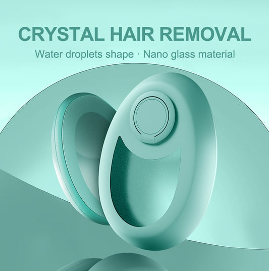 Luxury Crystal Hair Eraser - Painless Physical Exfoliator & Hair Removal Tool