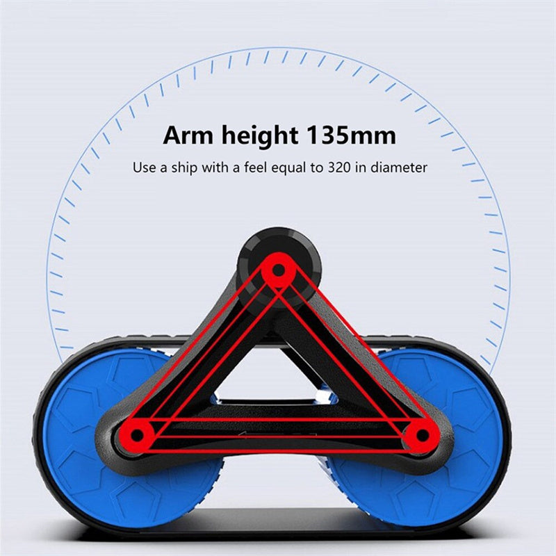 Automatic Rebound Ab Roller Wheel – Premium Core Trainer for Home Fitness & Waist Sculpting