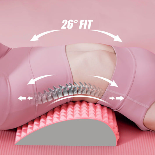 Luxury Orthopedic Back Stretcher - Cervical & Lumbar Support Pillow