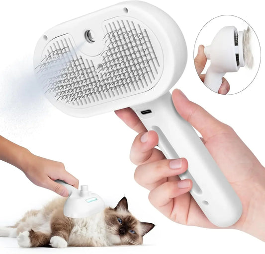 Luxury Pet Grooming Spray Comb | Water Mist Dematting Brush
