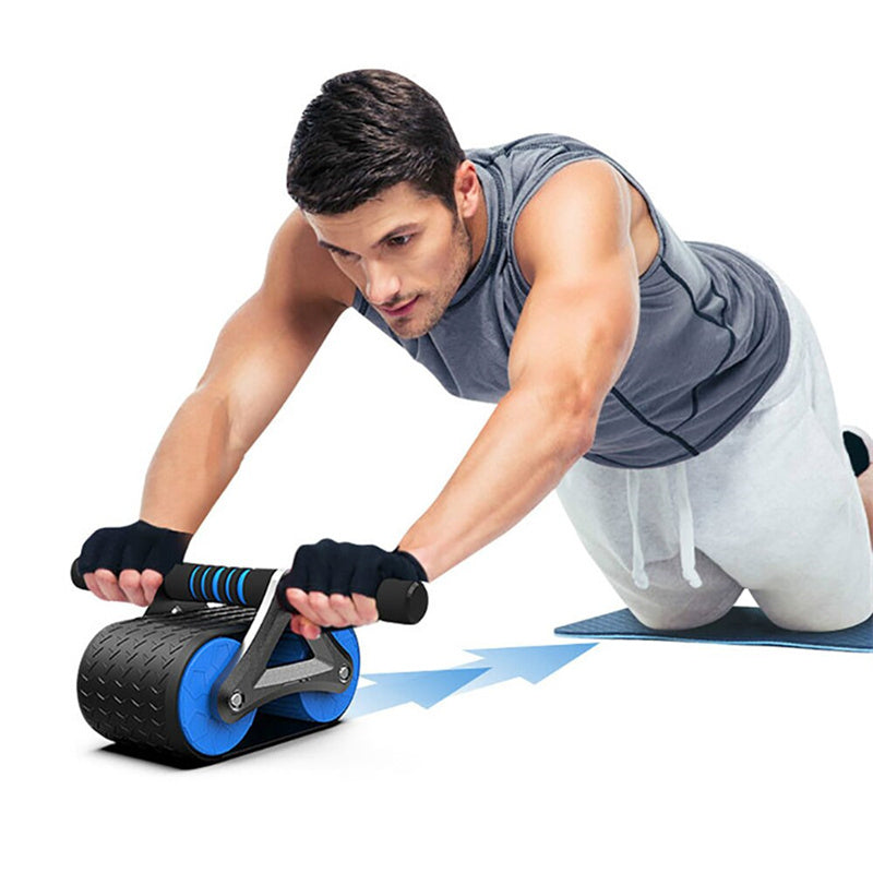 Automatic Rebound Ab Roller Wheel – Premium Core Trainer for Home Fitness & Waist Sculpting