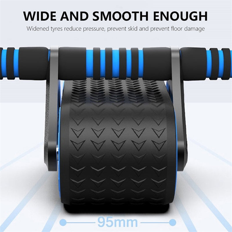 Automatic Rebound Ab Roller Wheel – Premium Core Trainer for Home Fitness & Waist Sculpting
