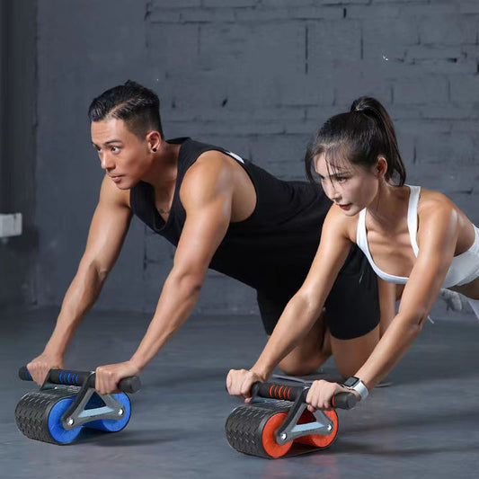 Automatic Rebound Ab Roller Wheel – Premium Core Trainer for Home Fitness & Waist Sculpting