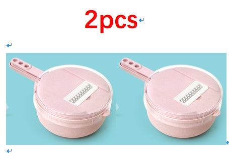 Professional 8-in-1 Mandoline Slicer Set - Stainless Steel Vegetable Cutter