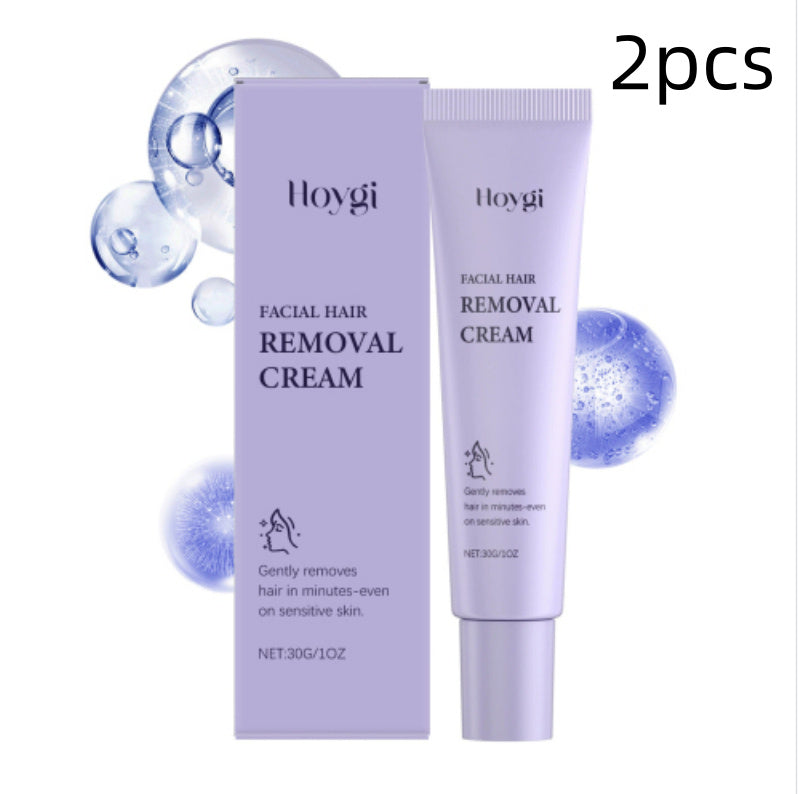 Luxury Facial Hair Removal Cream | Shea Butter & Centella Asiatica