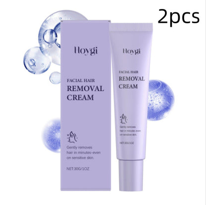 Luxury Facial Hair Removal Cream | Shea Butter & Centella Asiatica