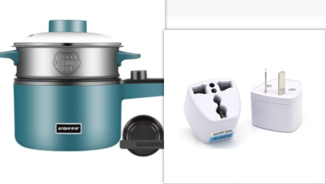 Luxury Mini Electric Cooking Pot – 1.2L Multifunctional Smart Noodle Maker & Soup Warmer