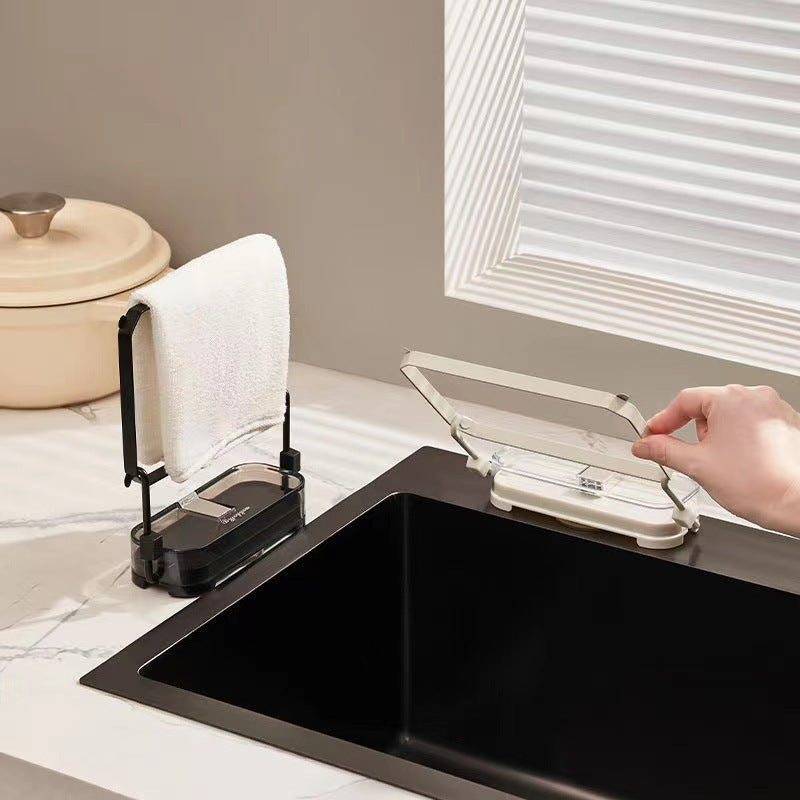Luxury Sink Filter Rack – Premium Suction Cup Strainer for Effortless Kitchen Cleanup
