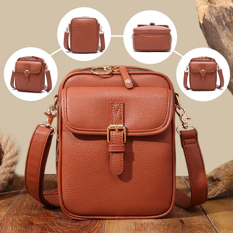 Vintage Unisex Messenger Bag – Large Capacity Retro Backpack