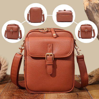 Vintage Unisex Messenger Bag – Large Capacity Retro Backpack
