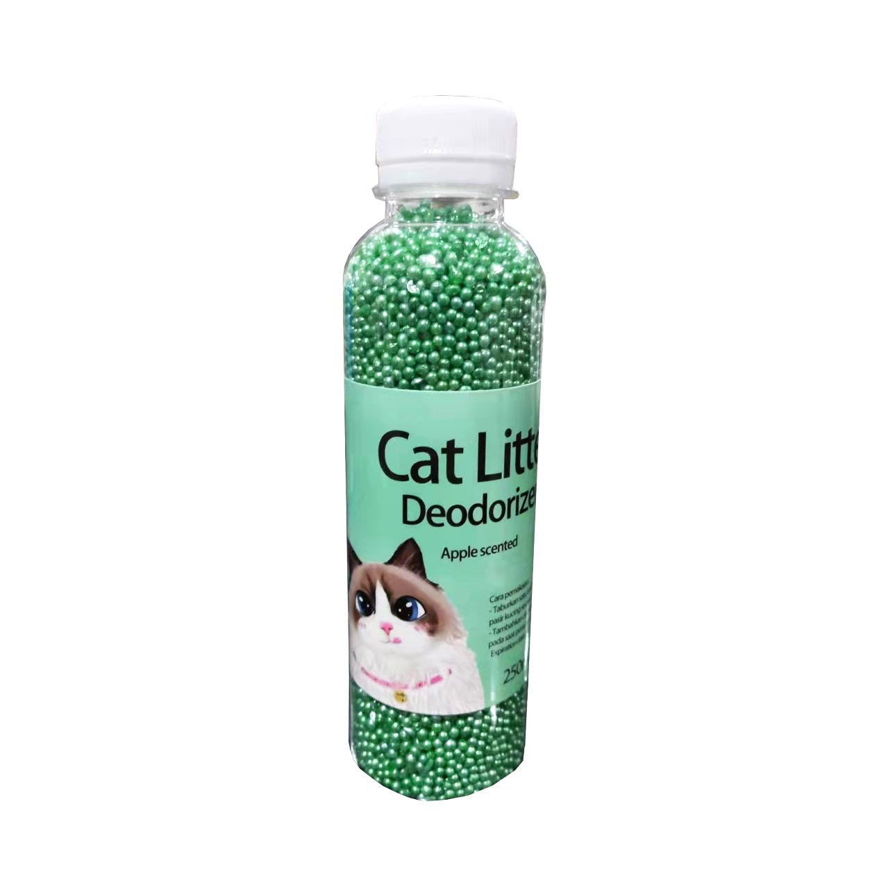 Activated Carbon Cat Litter Deodorizer Beads | Long-Lasting Odor