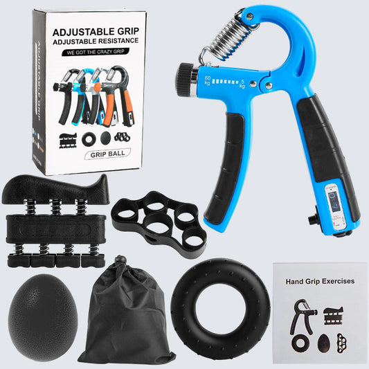 adjustable_grip_strength_device_fitness_set_five_piece_black_blue_hand_training_finger_exerciser_ergonomic_silicone_rehab_tool_unisex_therapy_kit