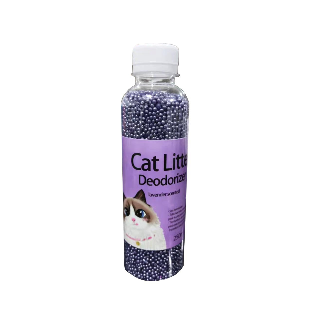 Activated Carbon Cat Litter Deodorizer Beads | Long-Lasting Odor