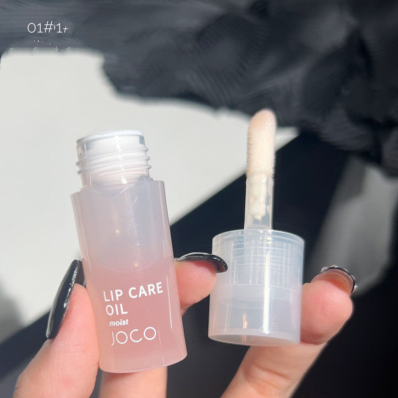Luxury Lip Care Oil - 6-in-1 Moisturizing Lip Gloss & Balm - Hydrating Transparent Lip Treatment