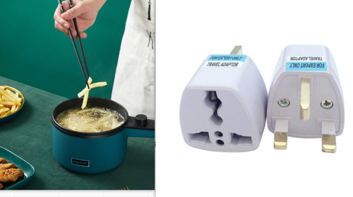 Luxury Mini Electric Cooking Pot – 1.2L Multifunctional Smart Noodle Maker & Soup Warmer