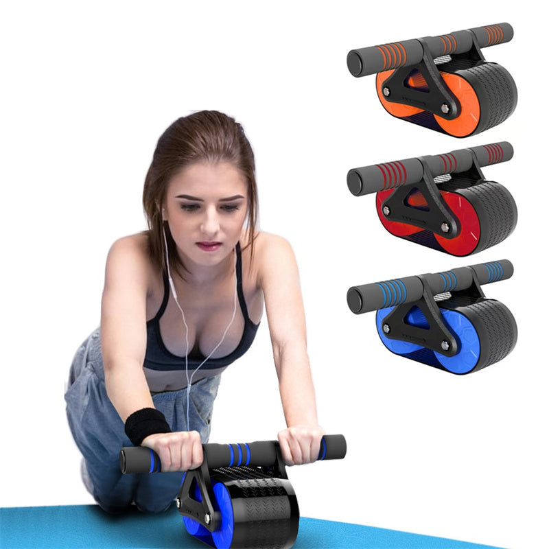 Automatic Rebound Ab Roller Wheel – Premium Core Trainer for Home Fitness & Waist Sculpting