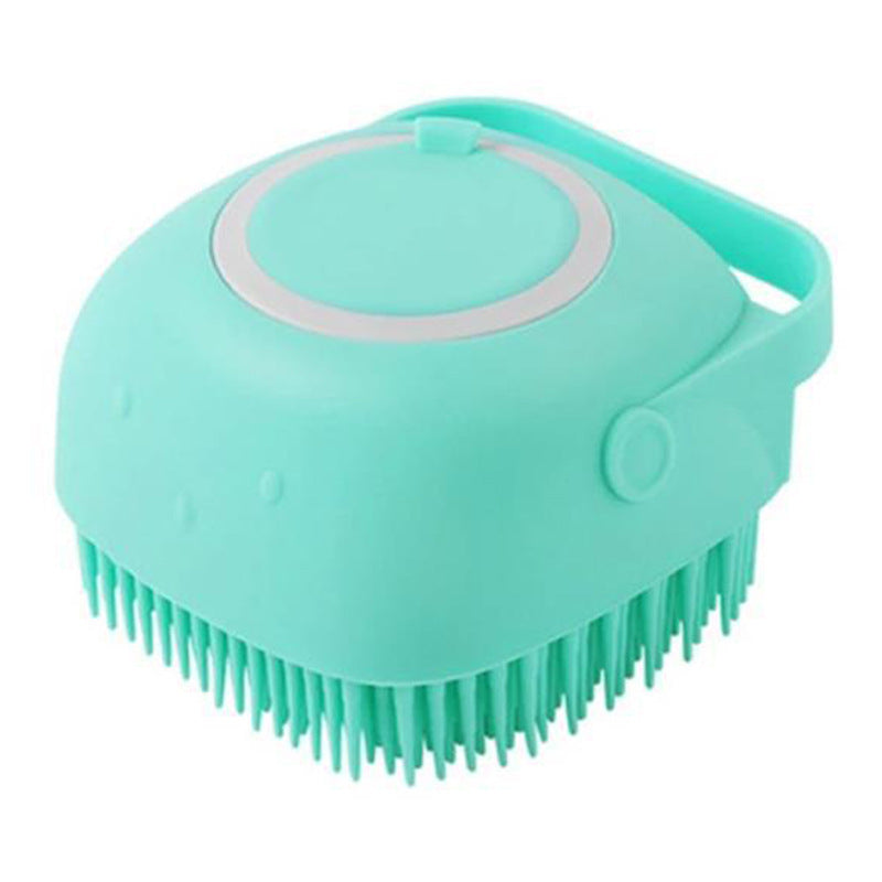 Premium Silicone Pet Bath Gloves – 2-in-1 Massage & Shampoo Brush