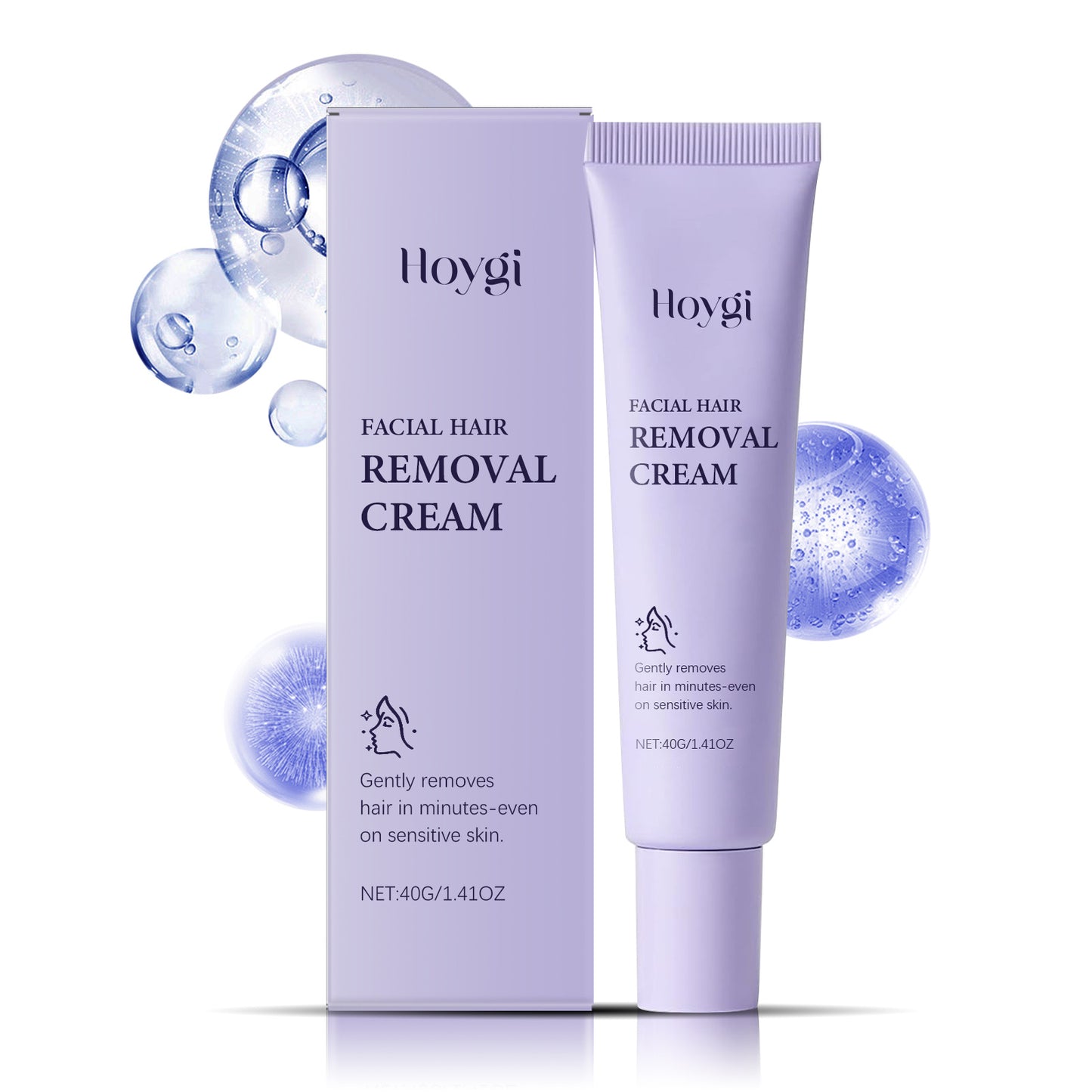 Luxury Facial Hair Removal Cream | Shea Butter & Centella Asiatica