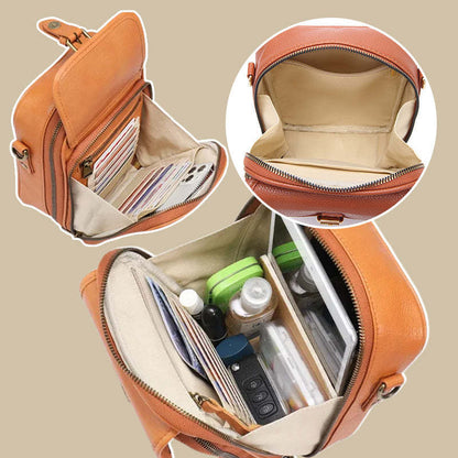 Vintage Unisex Messenger Bag – Large Capacity Retro Backpack