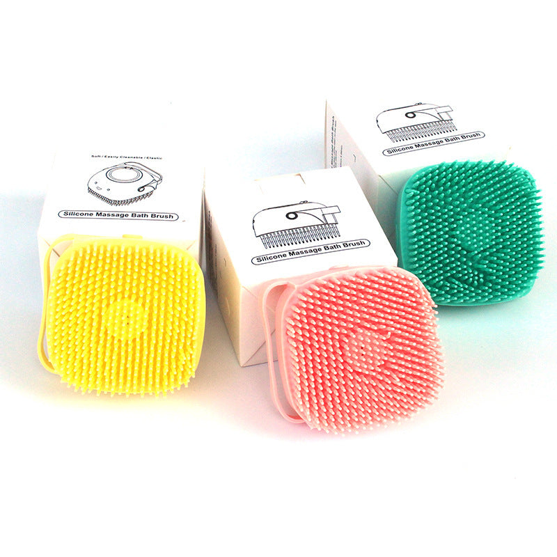 Premium Silicone Pet Bath Gloves – 2-in-1 Massage & Shampoo Brush
