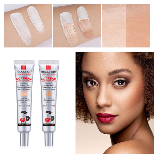 Color-Correcting CC Cream with Centella – Hydrating, Tone-Adjusting, Long-Wear Flawless Base