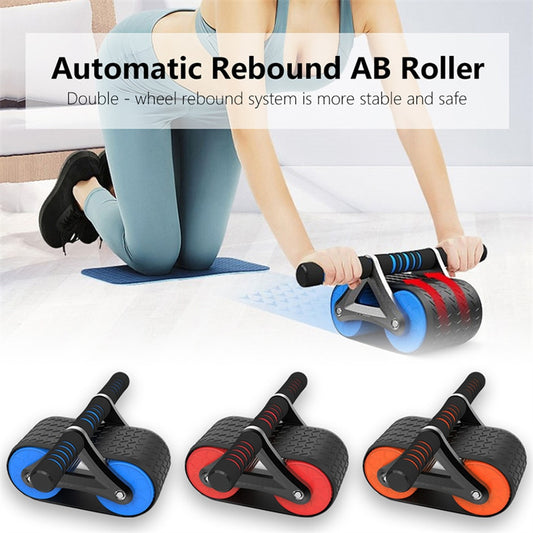 Automatic Rebound Ab Roller Wheel – Premium Core Trainer for Home Fitness & Waist Sculpting