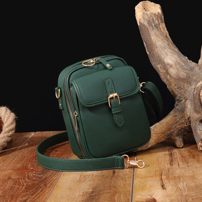 Vintage Unisex Messenger Bag – Large Capacity Retro Backpack