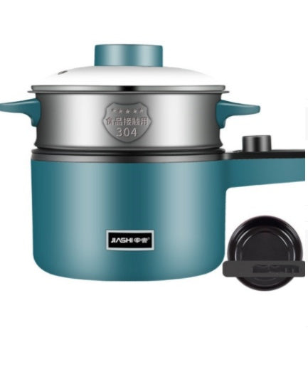 Luxury Mini Electric Cooking Pot – 1.2L Multifunctional Smart Noodle Maker & Soup Warmer
