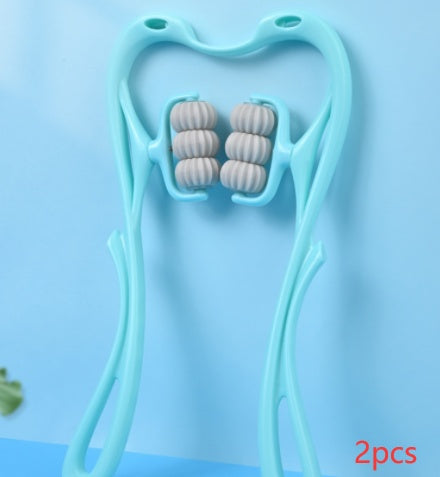 Luxury 6-Roller Neck & Body Massager – Deep Tissue Manual Therapy